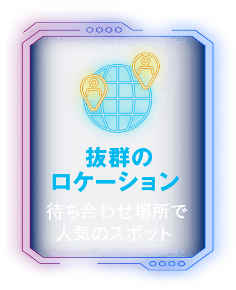 抜群のロケーション